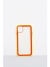 Чохол для iphone XR Рамки Помаранчевий+жовтий Помаранчевий