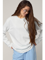 Лонгслів LNG-261012 one size Молочний Молочний one size