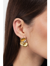 Сережки фігурні SER-13227 Золотистий