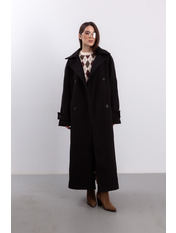 Пальто KAR-933 XS/S Чорний Чорний XS/S