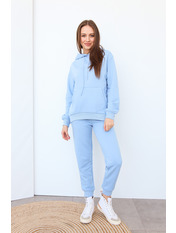 Трикотажний костюм KT-764 XS Блакитний Блакитний.