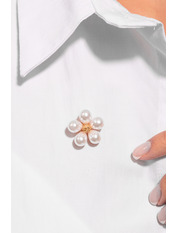 Брошка B-559 Білий