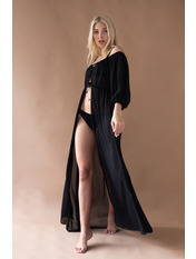 Туніка пляжна Кілі Чорний one size