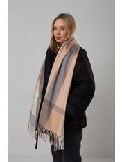 Шарф SH-150122 Молочний Молочно-бежевий