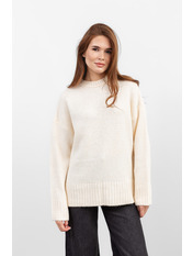 Светр прямий KOF-251103 one size Молочний Молочний one size