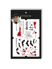 Тимчасове тату набір "20 дизайнів Helloween" WS-012