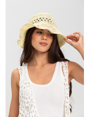 Капелюх слауч SHL-2008 Молочний Білий