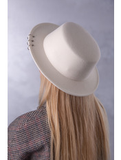 Капелюх фетровий KPF-К1 Білий