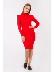 Сукня трикотажна Лілліан Червоний яS-M