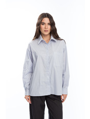 Сорочка однотонна  RA-155 XS/S Сірий Сірий XS/S