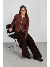 Джинси вельветові BR-3096 Коричневий 42 Коричневий 42