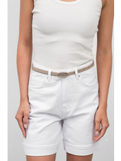 Ремінь шкіряний 104 см REM-05157501 Бежевий