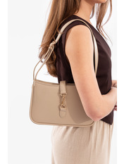 Сумка жіноча з еко-шкіри SYM-50027 Світлий бізон Бежевий