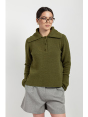 Светр KOF-5069 one size Зелений Оливковий Оливковий one size