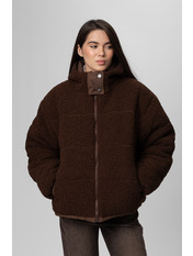 Куртка KR-493 M/L Коричневий Коричневий M/L