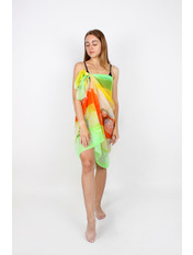 Парео пляжне Елегія яя_Жовто-салатовий Жовтий one size