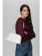 Сумка жіноча з еко-шкіри SYM-10320 Білий