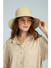 Солом'яний капелюх SHL-0101 Молочний