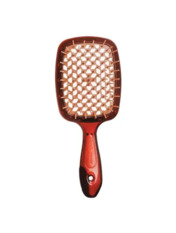 Щітка для волосся Janeke Superbrush Коричнева з бежевим Коричневий