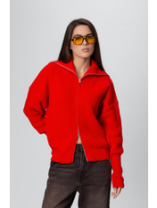 Кардиган  KAR-251080 one size Червоний Червоний one size