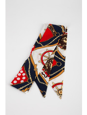 Шарф 25 Червоний Синій Синій+червоний