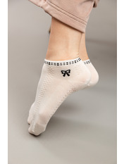 Шкарпетки SH-8036 Молочно-чорний 2 Молочний