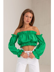 Топ жатка FUT-12251 Зелений S