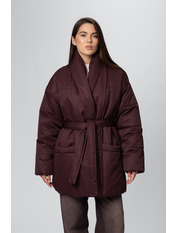 Куртка KR-1012 L Бордовий Бордовий L