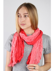 Шарф 258-6 Кораловий Червоний