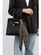 Хустка атласна APL-238298 Бежевий