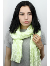 Шарф 258-6 Салатовий Зелений