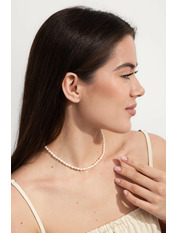 Чокер handmade HM-102 Білий