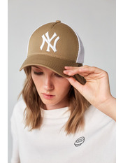 Бейсболка BK-1111 Біло-капучиновий Білий 55-56 Коричневий