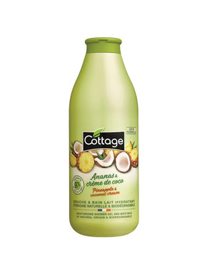 Молочко для душу парфумоване Cottage 750 мл Pineapple&Coconut