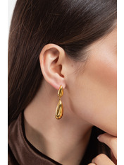 Сережки підвіски SER-12830 Золотистий