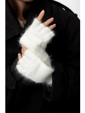 Мітенки V-57 Молочний one size Молочний one size