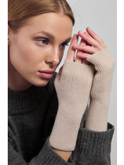 Мітенки М-15 one size Льон Сірий Льон one size