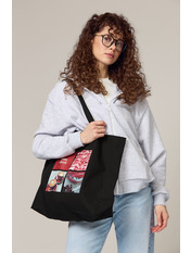 Шопер SHO-2732-2 Червоний Чорний+червоний