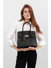 Сумка жіноча з еко-шкіри SYM-25-57 Чорний