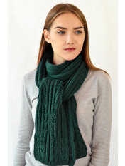 Шарф К-2 Бірюзовий Блакитний