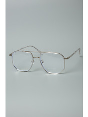 Іміджеві окуляри S21023 Прозорі Різнобарвний Сріблястий