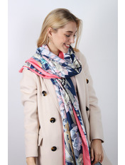 Шарф PV-1901 Індиго Синій