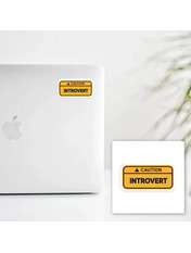 3D стікери "Introvert" SX-322 3D стікери