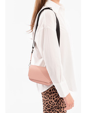 Сумка жіноча з еко-шкіри SYM-22-31-2 Пудровий Рожевий