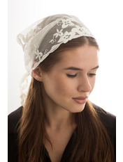 Хустка атласна APL-24 Білий