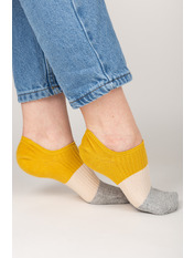 Слідки SH-406 Бежевий Жовтий+сірий