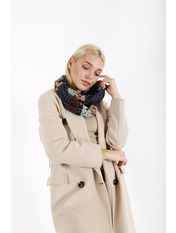 Снуд P1605WB Синій+чорний Синій Чорний