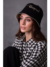 Панама PN-Resp_0200-11 Чорно-молочний Чорний 56-57 Молочний