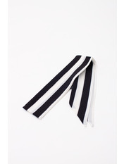 Шарф 33 Білий Чорно білий Чорний