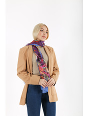 Шарф С519 Індиго Синій яя_160*50